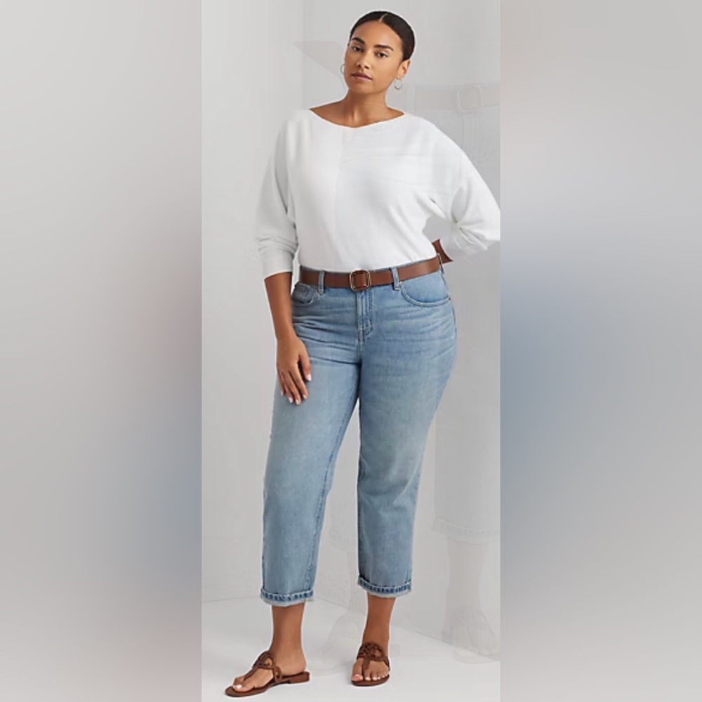 Ralph Lauren Relaxed Tapered Ankle Jean
Lauren Woman SZ16W